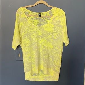 Blousy fun neon yellow very soft  tee